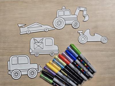 Car Vehicle Jeep Mail Coloring