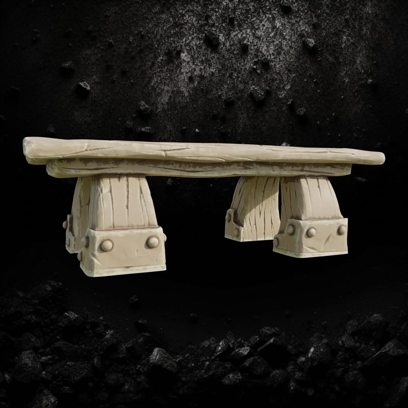 Wood Table 8