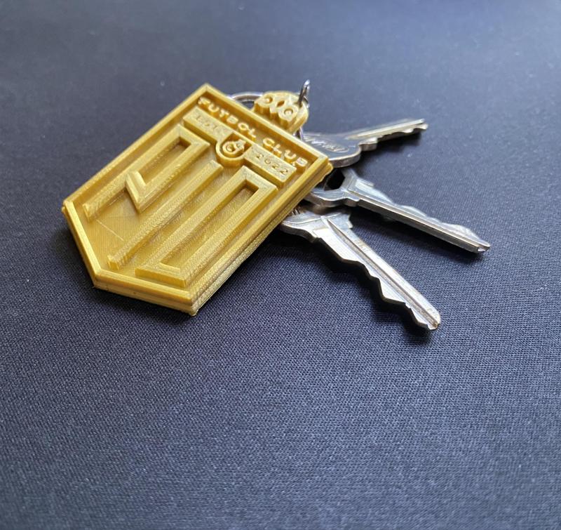 PIO FC COAT OF ARMS KEYCHAIN