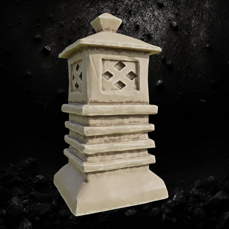 Kimonobe Lantern 4 (Asian Inspiration)