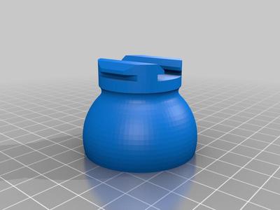 Printer Foot, 4040, 42mm diameter for foam balls