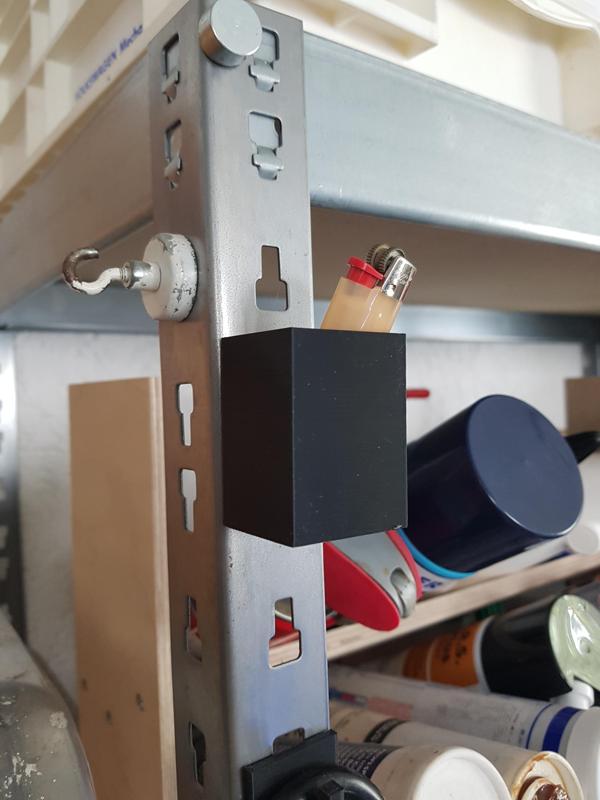 Container for heavy-duty shelving