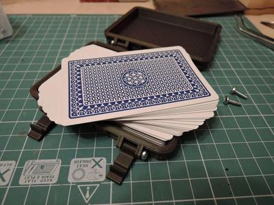 Rugged box for cards (1 or 2 set)