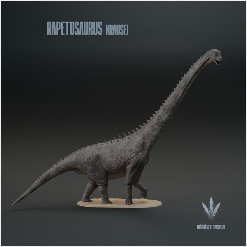 Rapetosaurus krausei : Walking