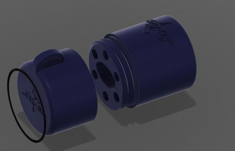 Six Gun lighter case