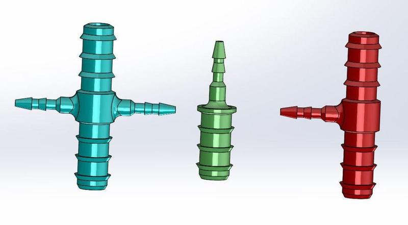 1/2" pipe soaker pipe (micro poreux) to microdrip