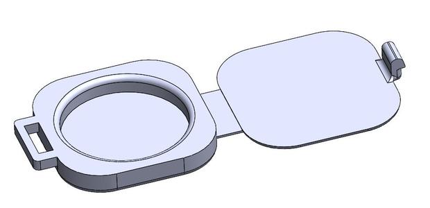 Folding Protecting Ring Case - Print in Place