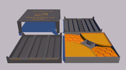 TM Big Box for 3d board and 3d tiles