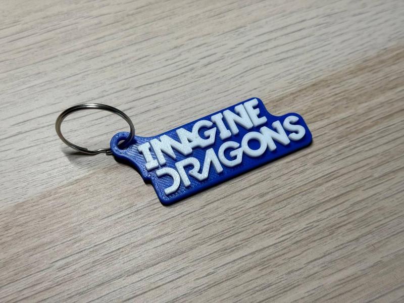 Imagine Dragons Keychain