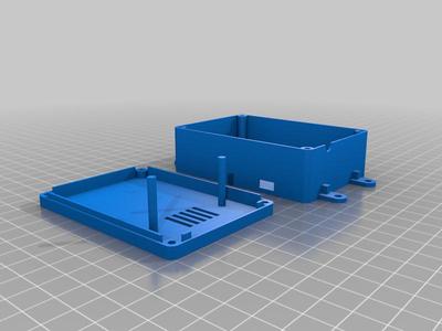 Case for NodeMCU with space for electronics