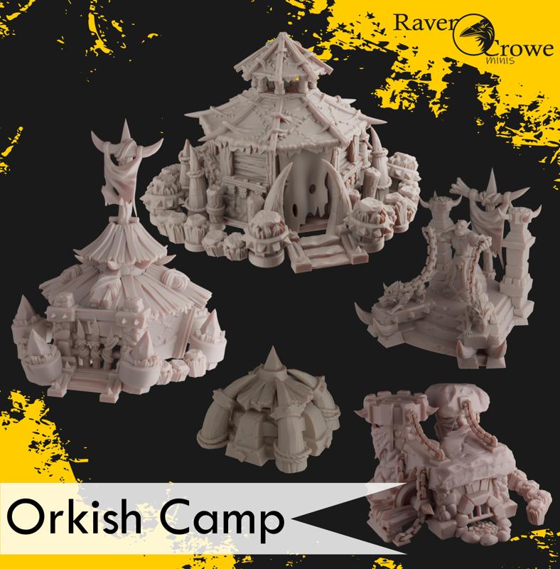 Orcish Camp Building Set Tier I