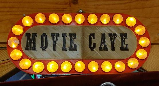 Home cinema sign