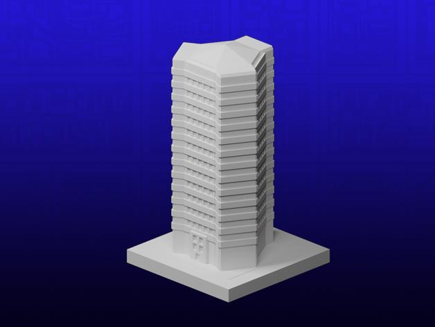 GreebleCity: The Trigon Building
