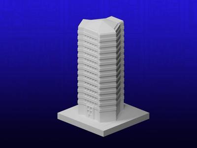 GreebleCity: The Trigon Building