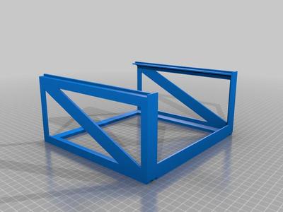 Recycled spool box stackable drawer