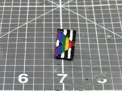 LGBT Ally Flay enamel pin