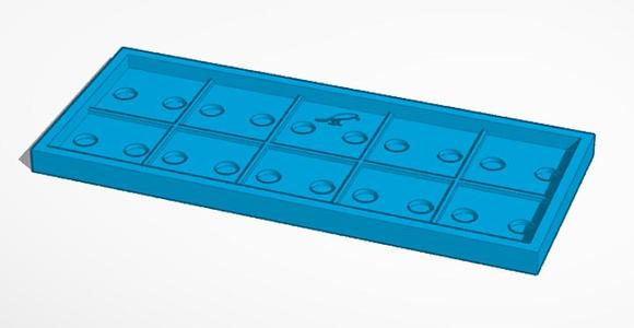Movement tray 20mm x 20mm for 10 units
