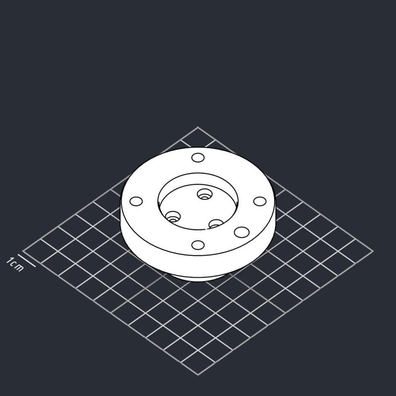 AR2 robot wrist for ISO 9409-1-50-4-M6 tools