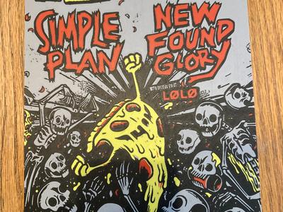 Simple Plan Poster (Hueforge)