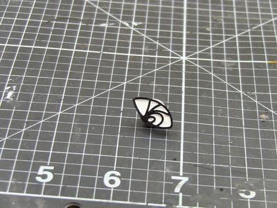 VFD symbol enamel pin