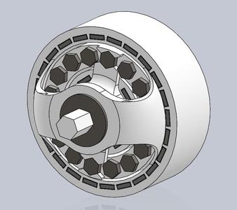 Simple Magnetic Gearbox