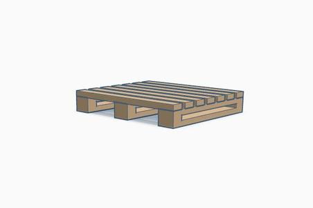 pallet coaster