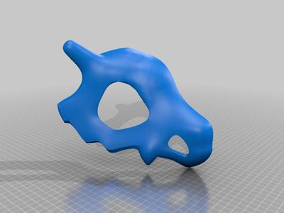 Cubone Mask 2 pieces Remix