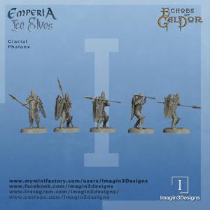 Glacial Phalanx - Ice Elf Spearmen