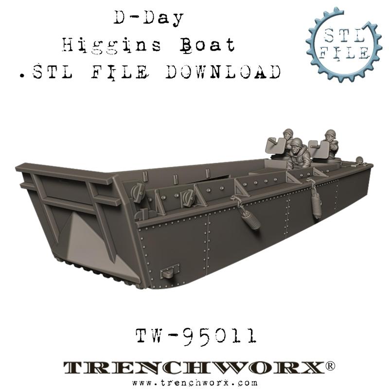 D-Day LCVP Higgins Boat