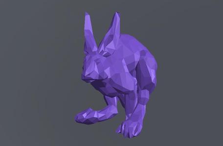 Mystic Hare - Low Poly - Excellent Design - Decor