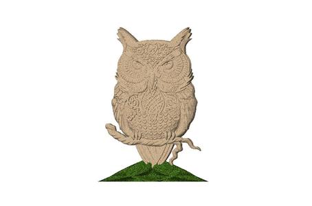 Ancient Owl - Rapid Print 2.5D