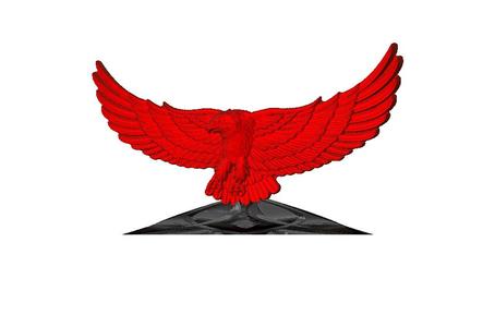Open Winged Eagle - Rapid Print 2.5D