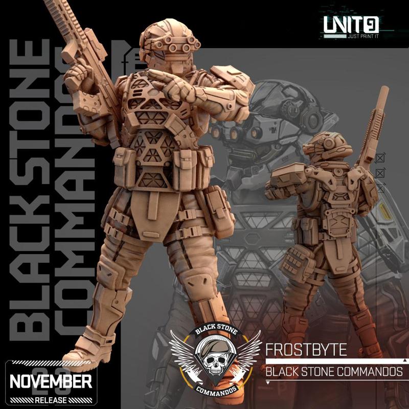 Cyberpunk - Frostbyte - Black Stone Commandos