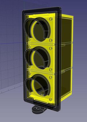 Williams High Speed II -- The Get Away traffic light mod