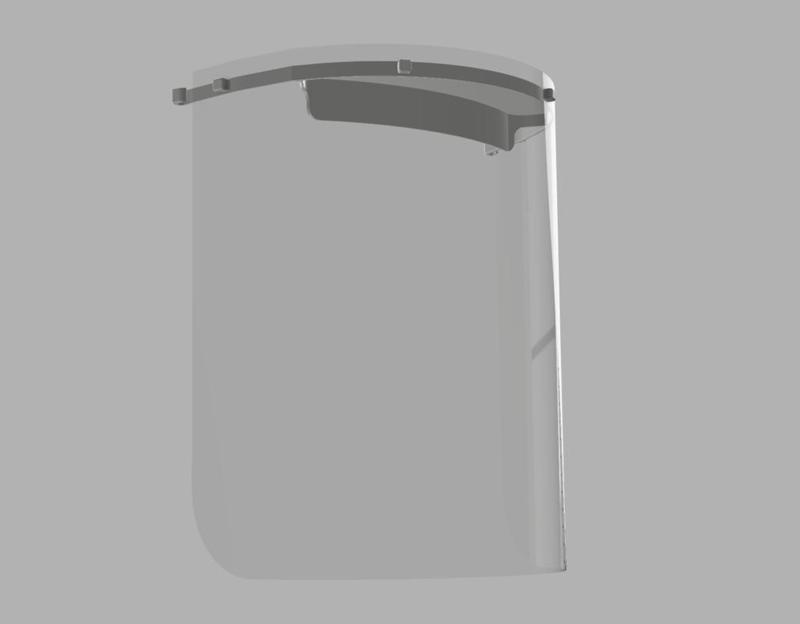 Shield of Heroes - Face Shield - COVID19 - Punch Holes A4 and US Letter