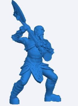 Human Male Barbarian 4