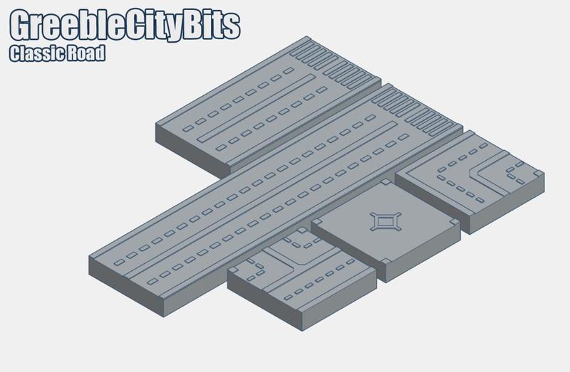GreebleCityBits: Classic Roads