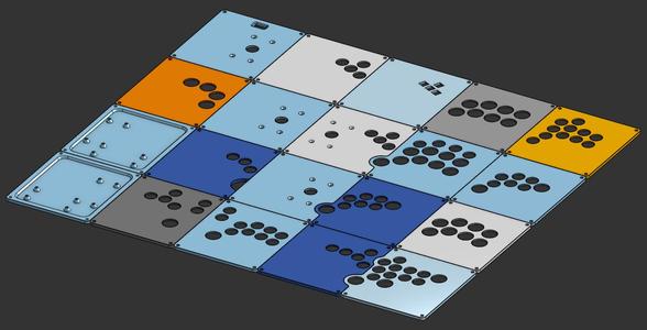 CHAMELEON v3 - Modular Arcade Stick - Panels