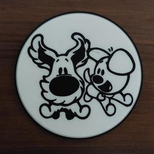 Woezel & Pip coaster