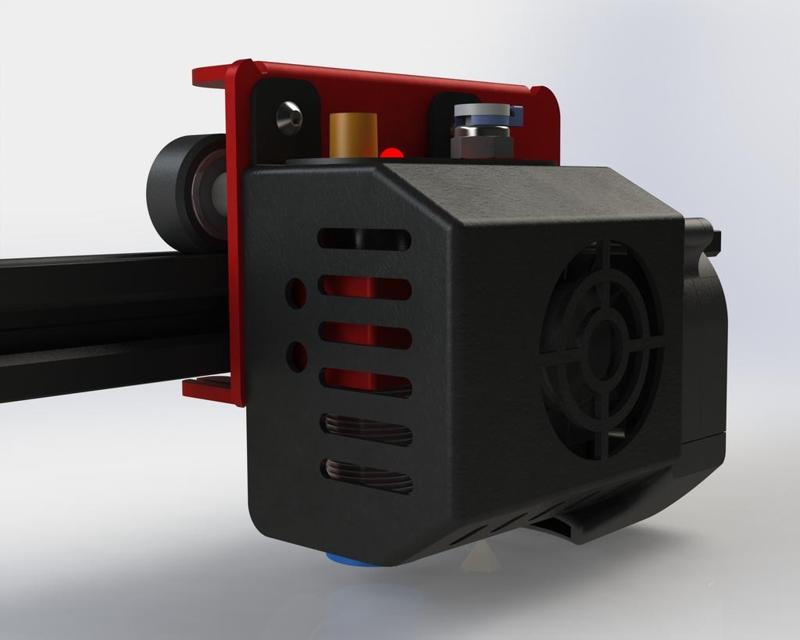 Creality CR10S Pro - Print Head 3D model