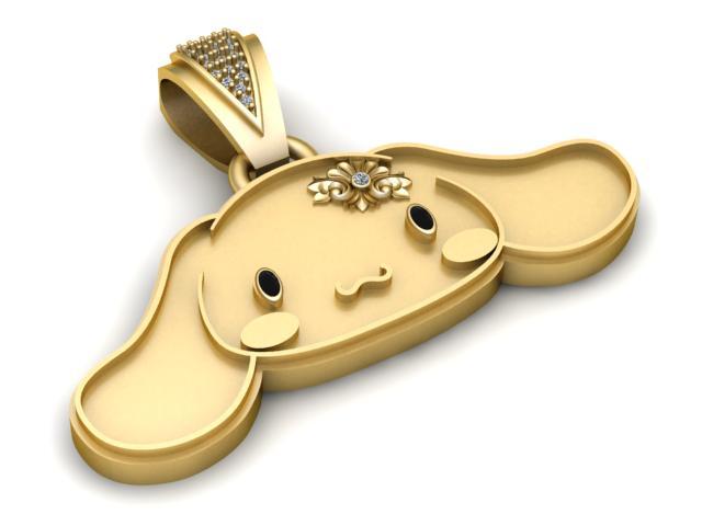 DOG FACES PENDANT 3d printable model