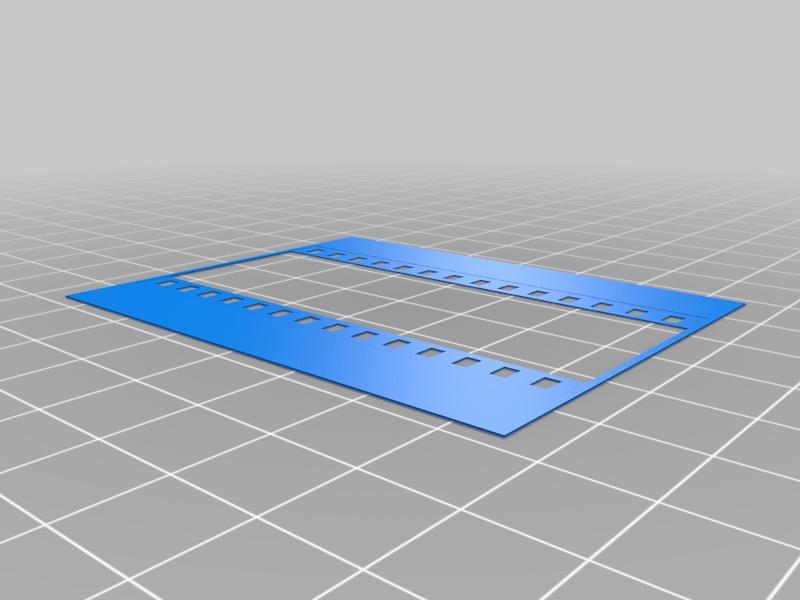 pentax 6x7 135 film (35mm) frame lines