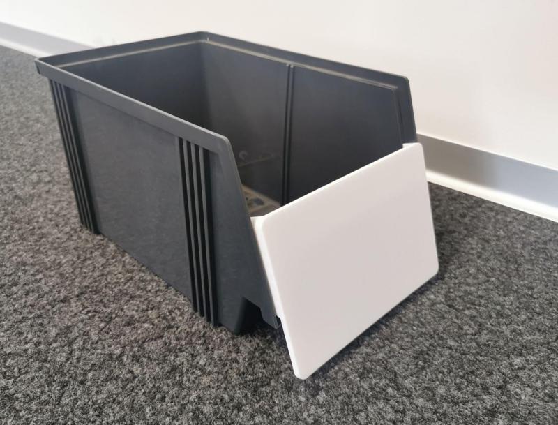 Label Holder for Treston 1930 Stacking Bin Organizer Stapelbehälter Sichtlagerkasten