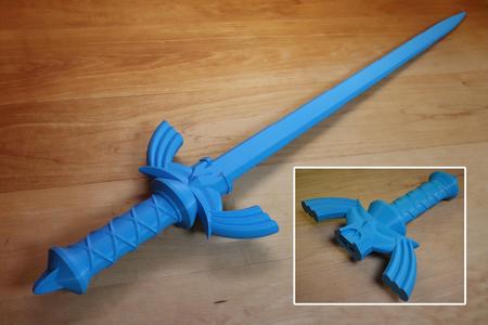 Collapsing Master Sword (Print-in-Place)