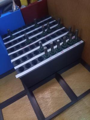 CNC bits holder/organizer