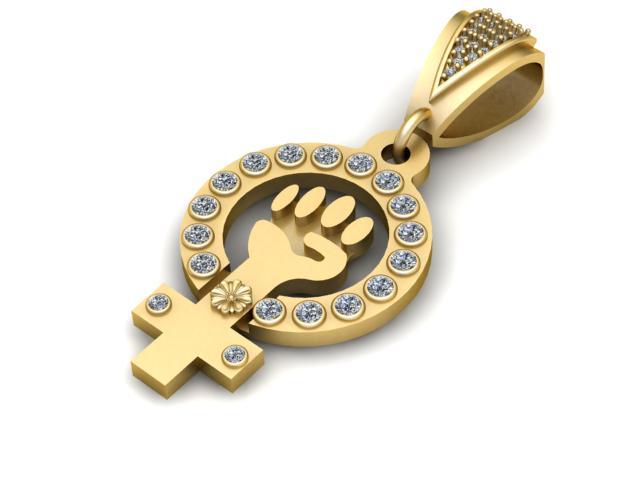 HEND PENDANT  3d printable model