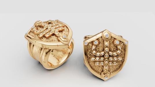 GOLD RING 3d printable model