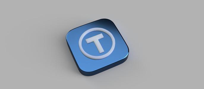Printable Thingiverse logo
