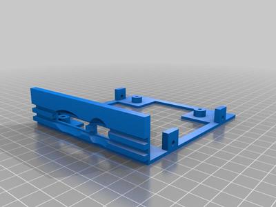 Amiga 4000 Scsi2SD 3.5" Mounting bracet