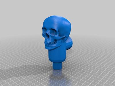 LED skull shifter